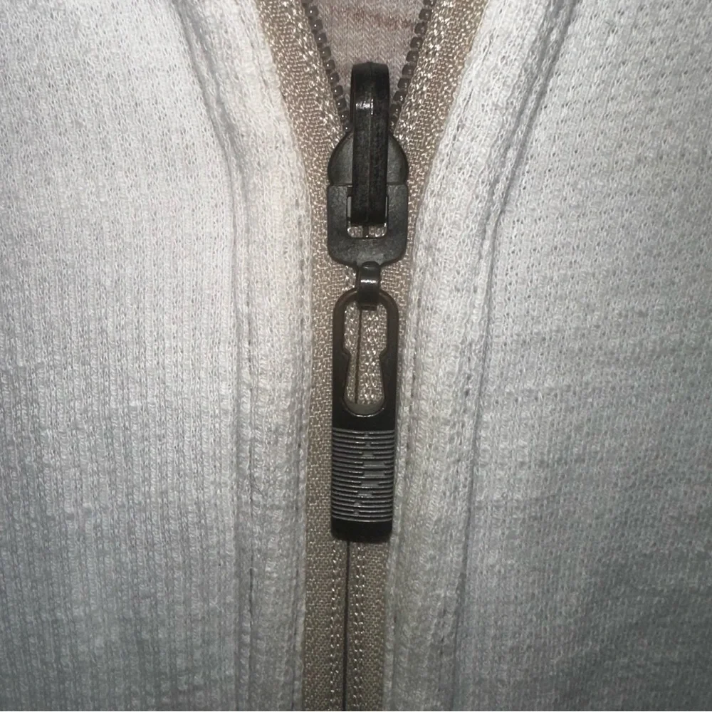 Tommy Bahama Flipshore Reversible 1/4 Zip Pullover Sweatshirt Oatmeal L